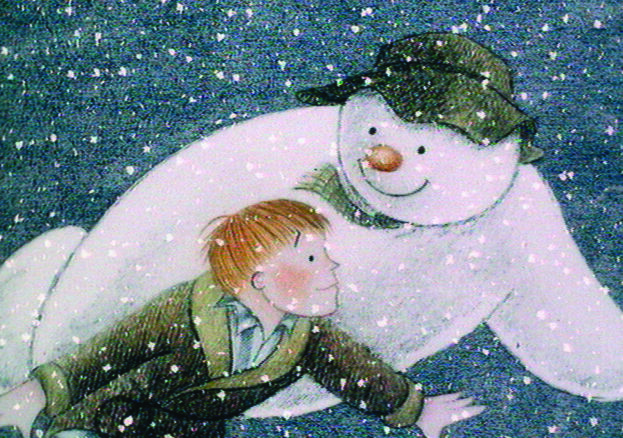 The Snowman and hairy Maclary