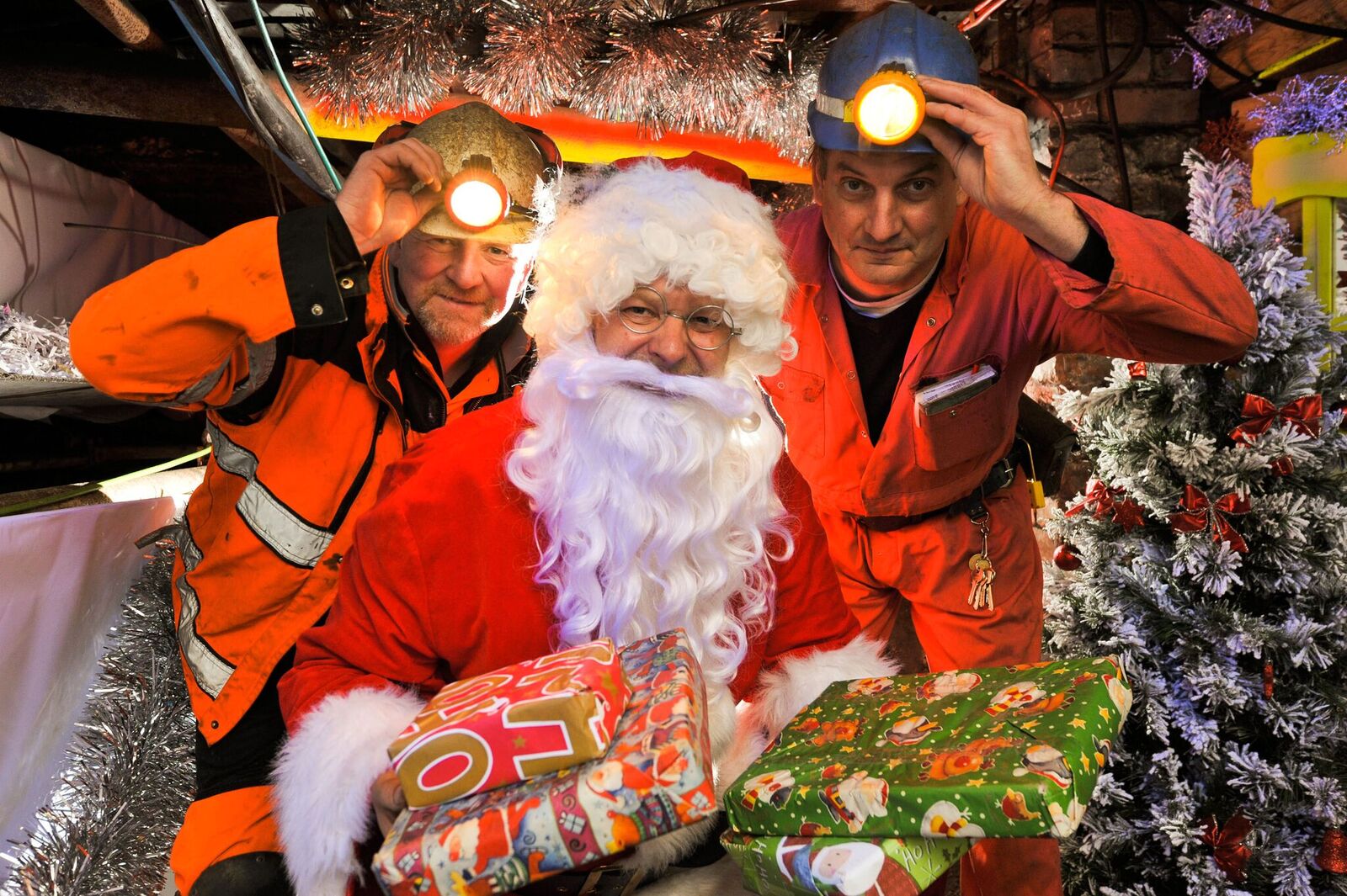 Santa Underground at The National Coat Mining Museum Creative Tourist