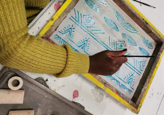 Introduction to Screen Printing at the Artworks in Halifax