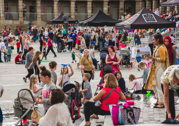 Alice Irwin: People Play Party at The Piece Hall in Halifax