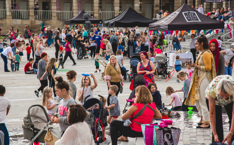 Alice Irwin: People Play Party at The Piece Hall in Halifax