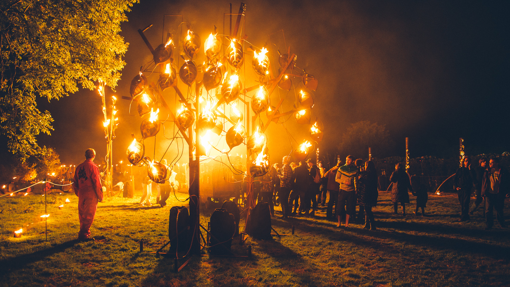 Огненный сад. Bonfire Garden.