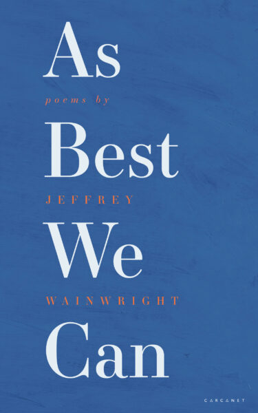 As Best We Can by Jeffrey Wainwright