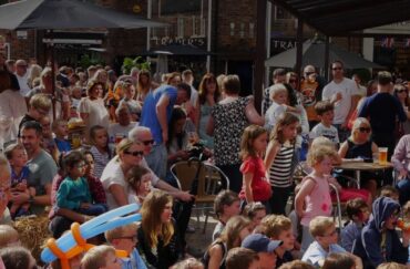 People enjoying drinking in Altrincham