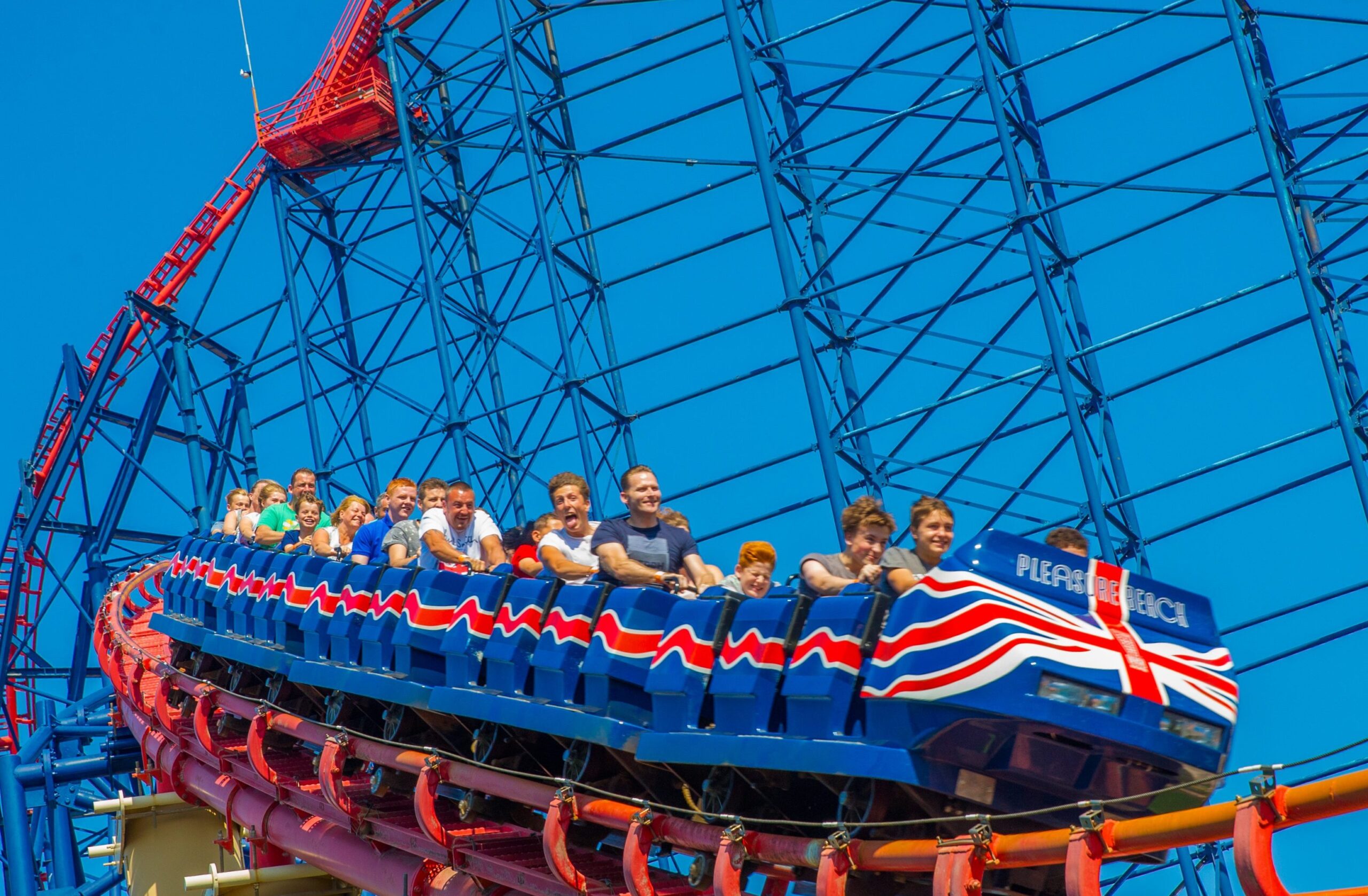 trip to blackpool pleasure beach