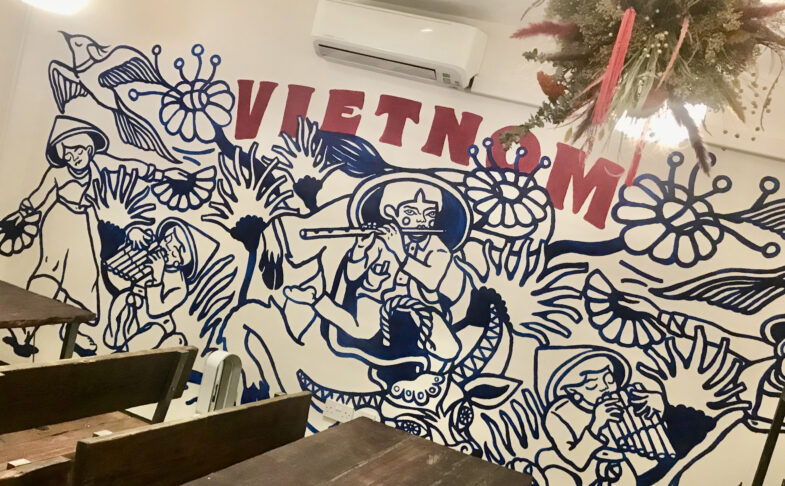 Wall art in VietNom