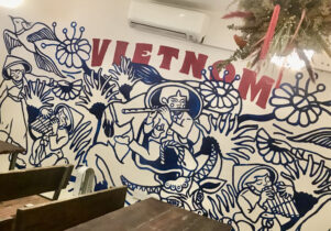 Wall art in VietNom
