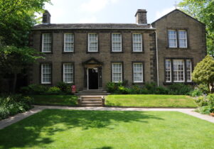 The Brontë Parsonage, Haworth from outside