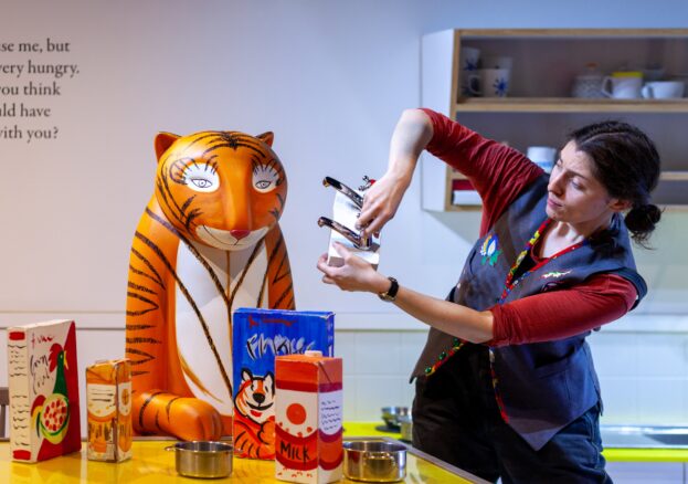 The Tiger Who Came to Tea and the adventures of Mog the Forgetful Cat at Z-arts