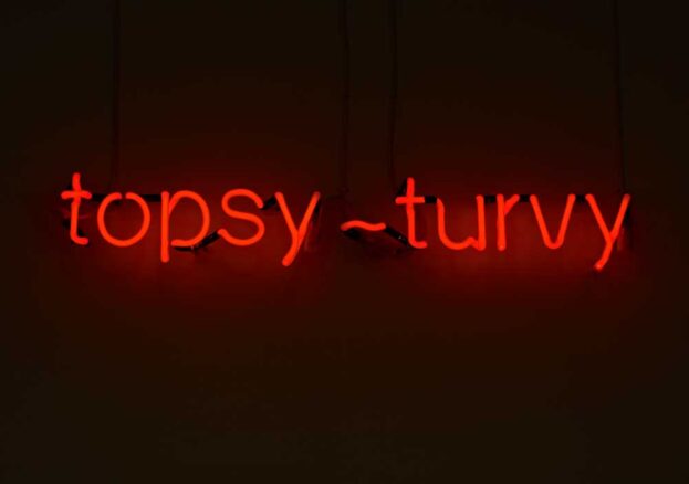 Peter Liversidge: Topsy Turvy at Pavement Gallery, Manchester