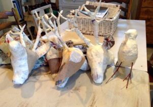 Textile taxidermy