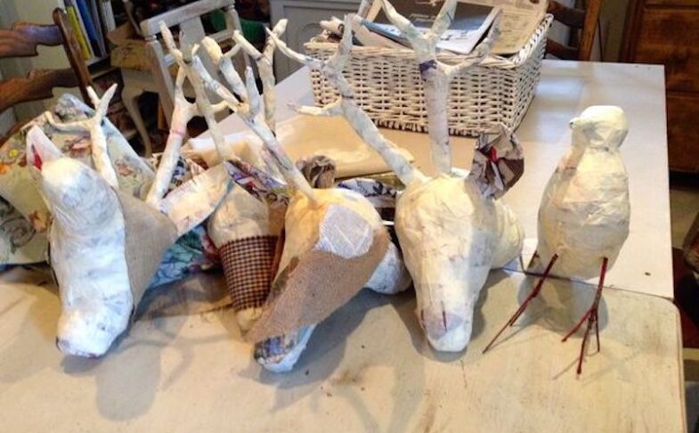 Textile taxidermy