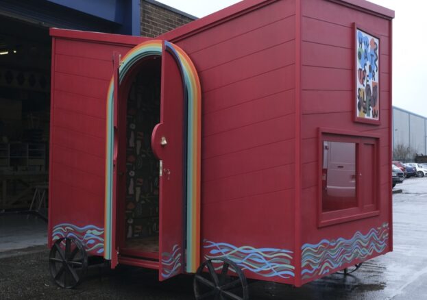 Cap & Dove at Altrincham Library