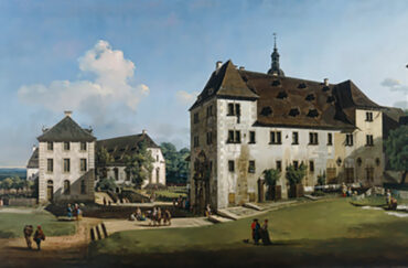 Bellotto: Views on a Fortress at Manchester Art Gallery
