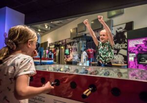 families at the national history museum