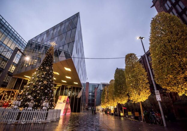 A Christmas Clubhouse at Spinningfields