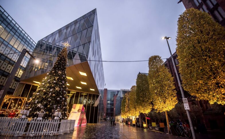 A Christmas Clubhouse at Spinningfields