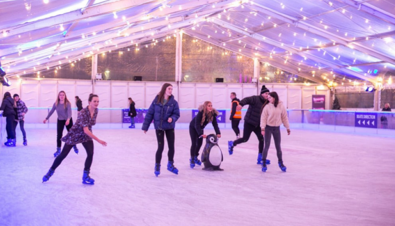 Scare Skate at Cathedral Gardens