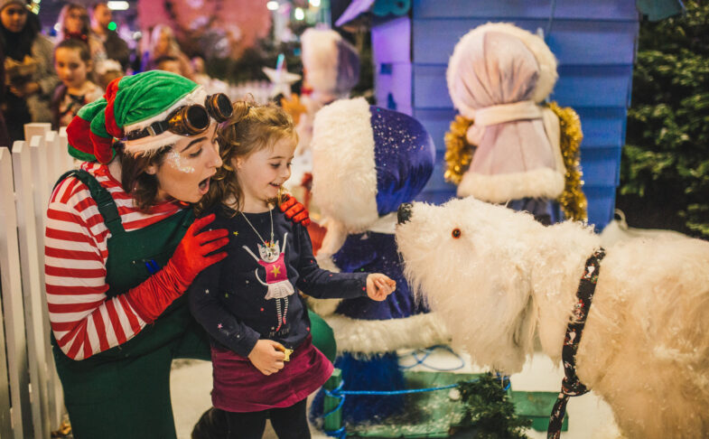 Winter funland at trafford park