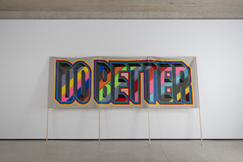 Lakwena Maciver, Do Better (HA-HA), 2022. Courtesy the artist and Vigo Gallery, London. 