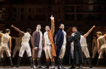 Hamilton at the Palace Theatre Manchester