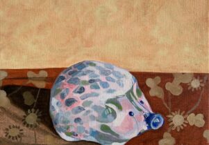 Carpet Hog, 20x20cm, Louise West