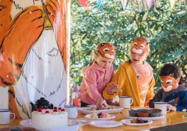The Tiger Who Came for Tea Garden Trail