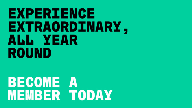 Large text saying Experience Extraordinary, All Year Round. Become A Member Today.
