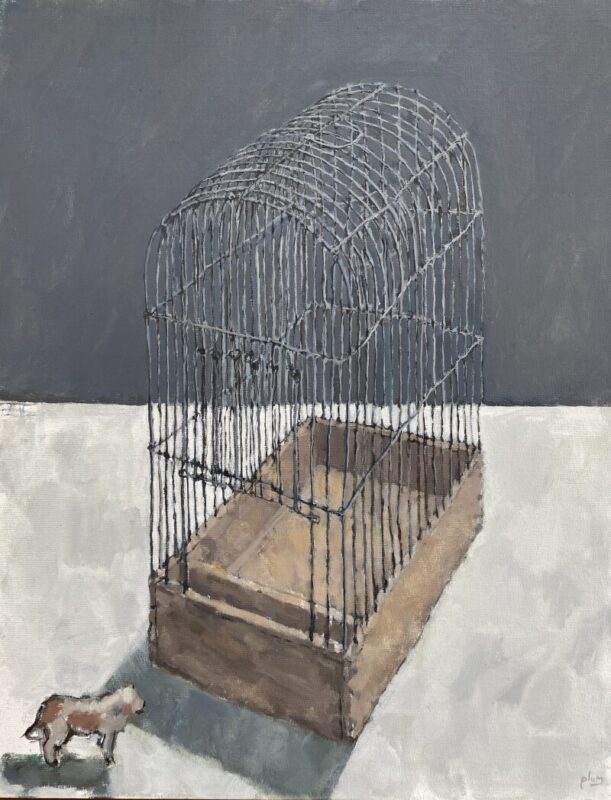 Previous work: Simon Plum 'Dog And Birdcage'