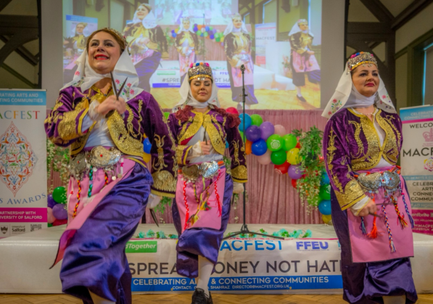 Turkish dancers performing at MACFEST 2024