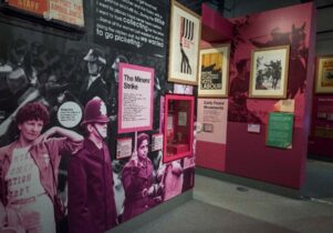 Museum displays about the Miners’ Strike