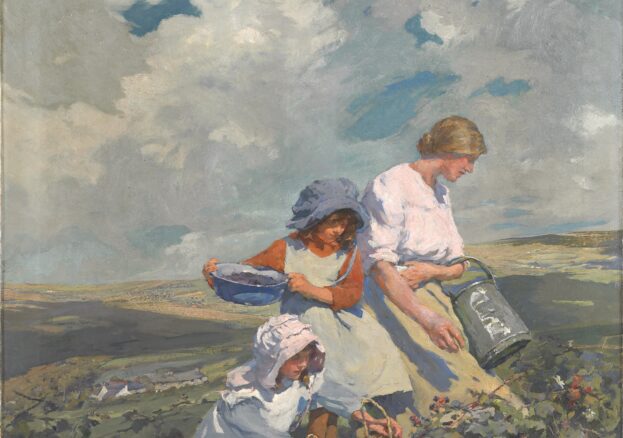 Blackberry Gathering, 1912, Elizabeth Adela Forbes (née Armstrong)