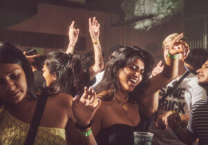 Dancers at South Asian event, Dialled In