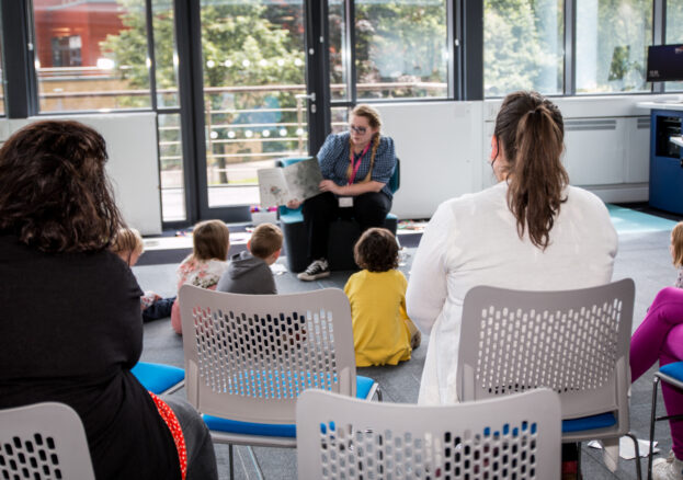 storytelling at Holocaust Centre North