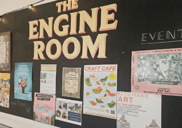 The Engine Room Notice Board