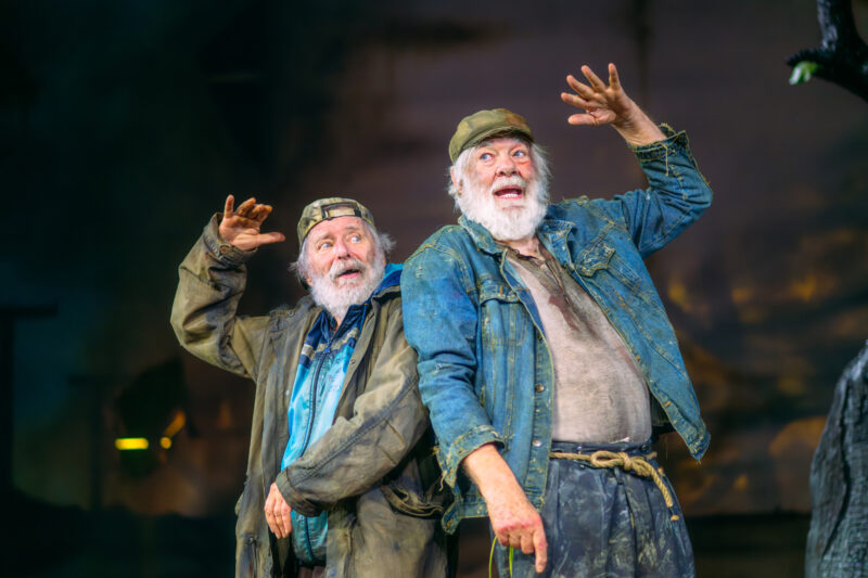 George Costigan as Vladimir and Matthew Kelly as Estragon - Waiting for Godot - Citizens Theatre 2026 - Credit Mihaela Bodlovic