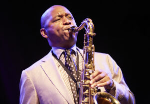 Promotional image of Branford Marsalis playing saxophone