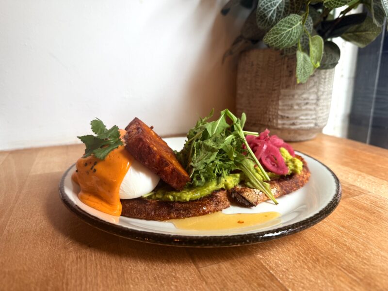 Benny brunch at ASAP Coffee.