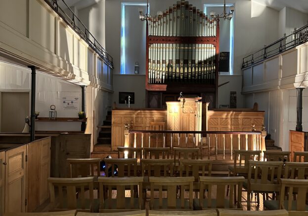 Interior of George St Chapel