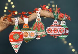 Frockdolly decorations at People's History Museum
