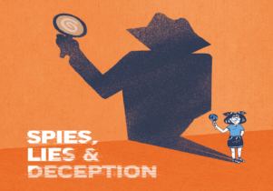 Spies, Lies and Deception Press Illustration
