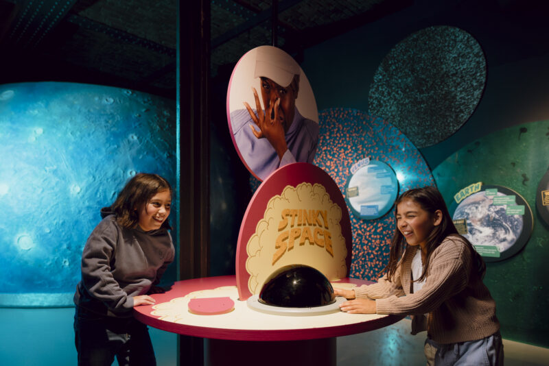 Stinky Space display in Horrible Science: Cosmic Chaos