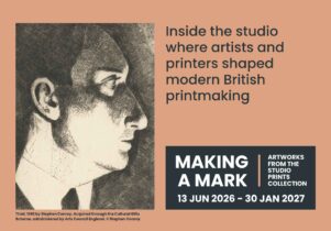 Making A Mark exhibition promotional graphic