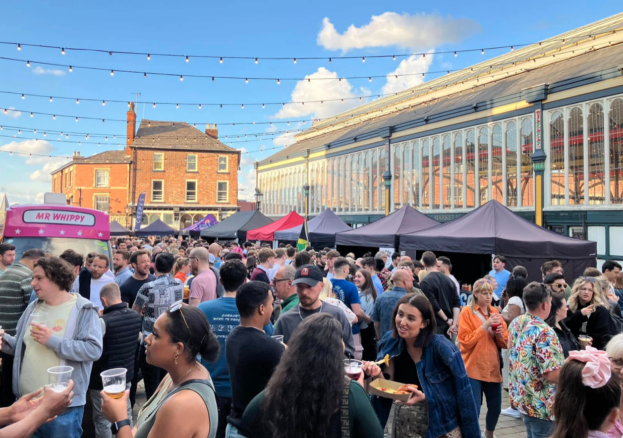 Foodie Friday in Stockport Market