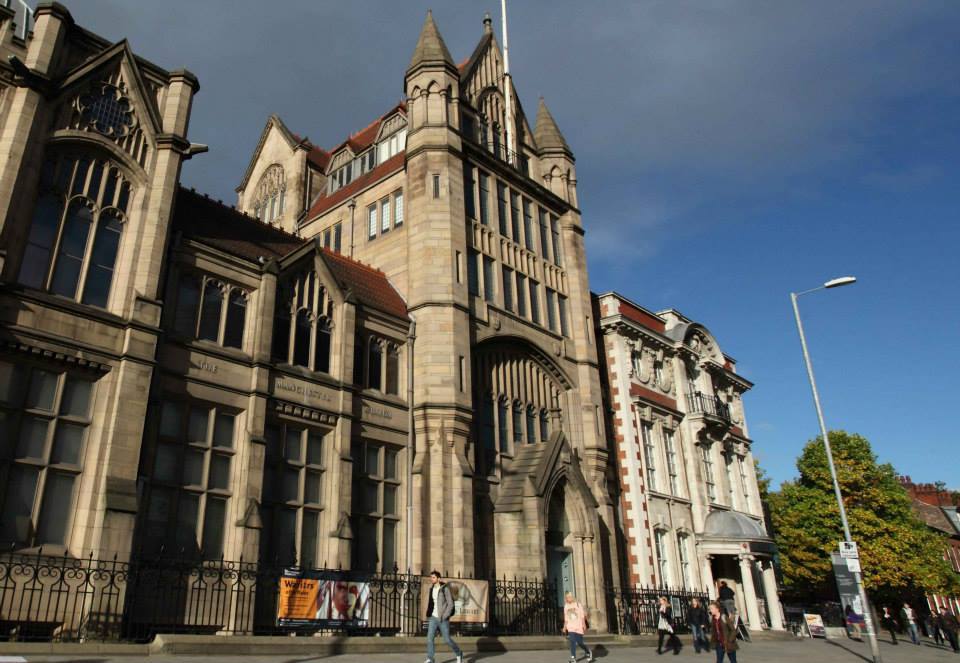 Manchester Museum from the outside. Home to magnificent minibeasts. 