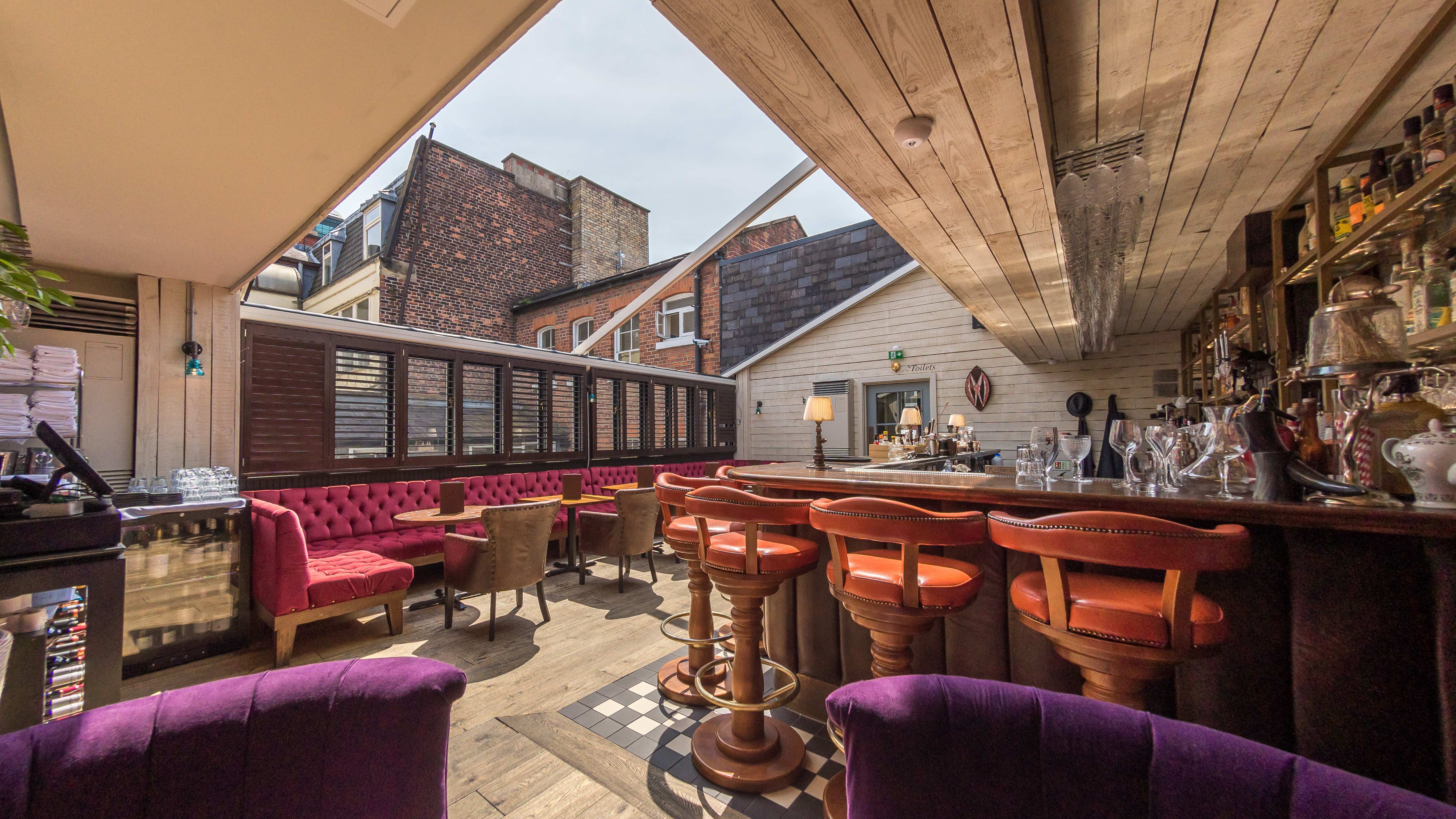 Roof Terraces In Manchester Mancheter Outdoor Drinking