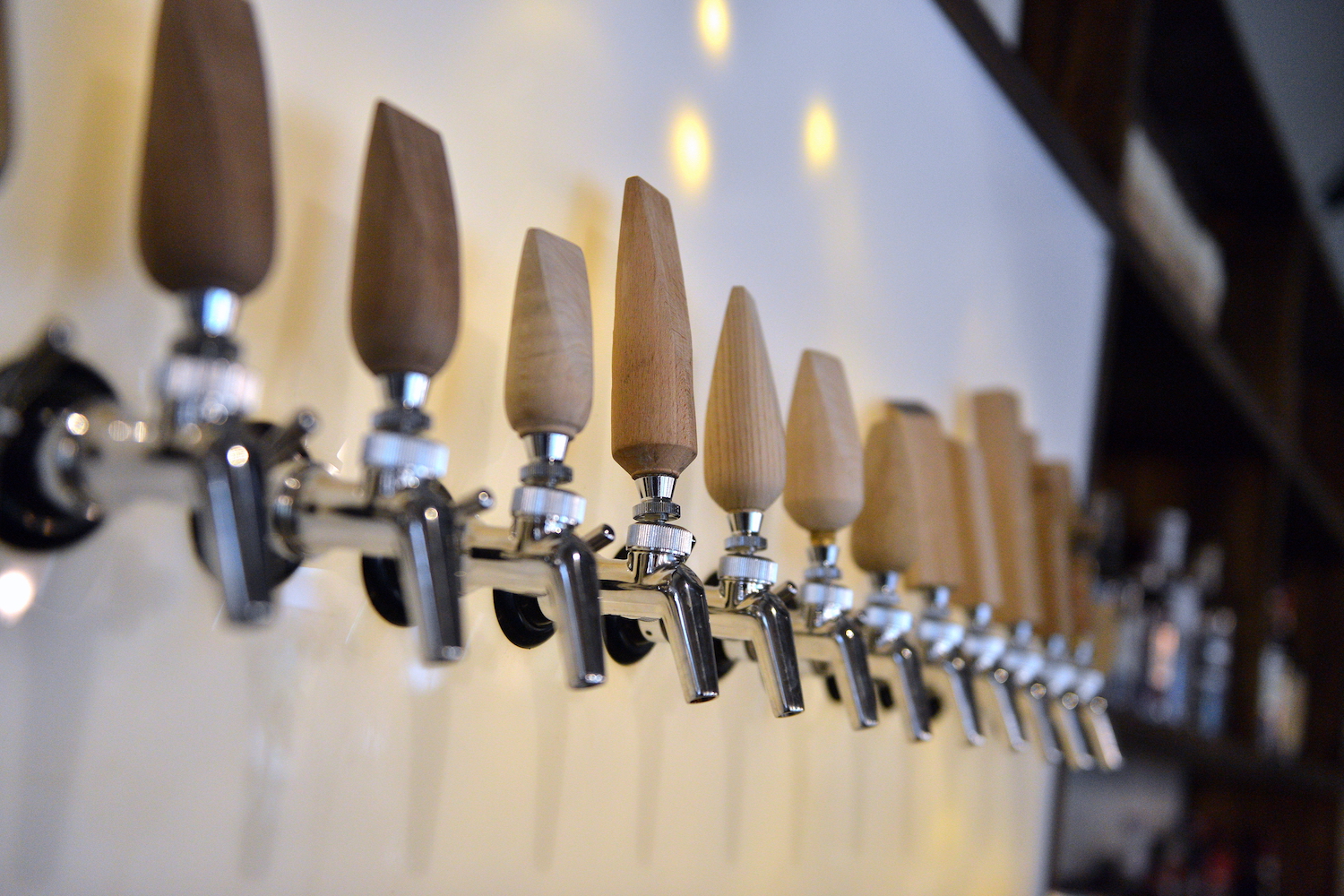 Photo of tap handles