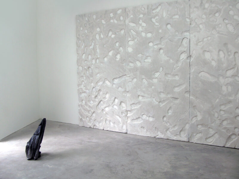 Installation view of Asimakopoulos' work