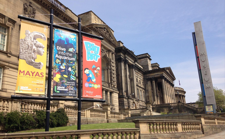 Exterior of World Museum Liverpool, home to Dino Ranger Day