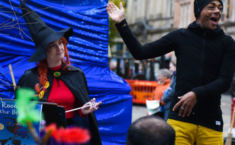 Room On The Broom Storytelling At Manchester Arndale